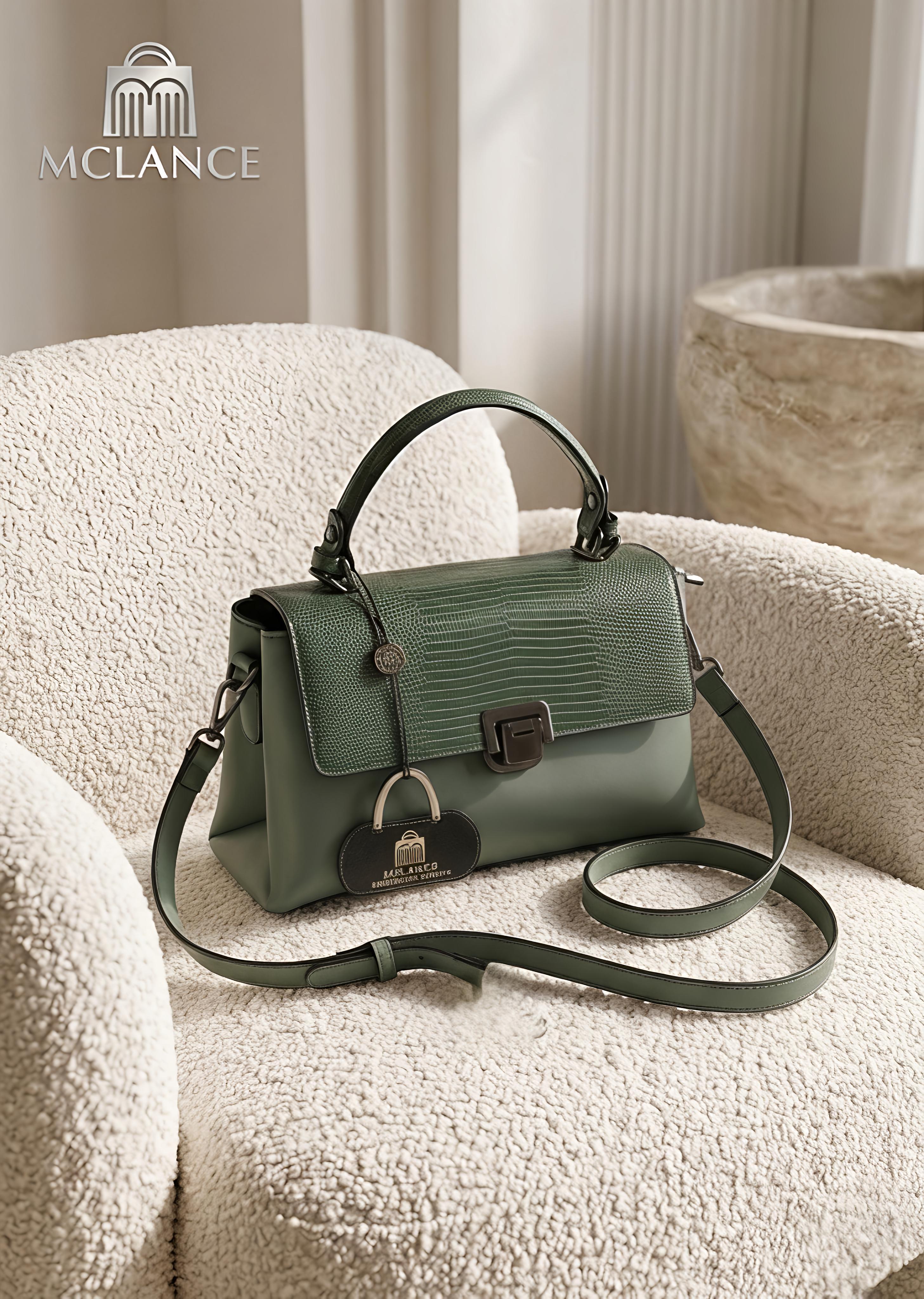 Mclance Premium Top Handle Satchel Bag