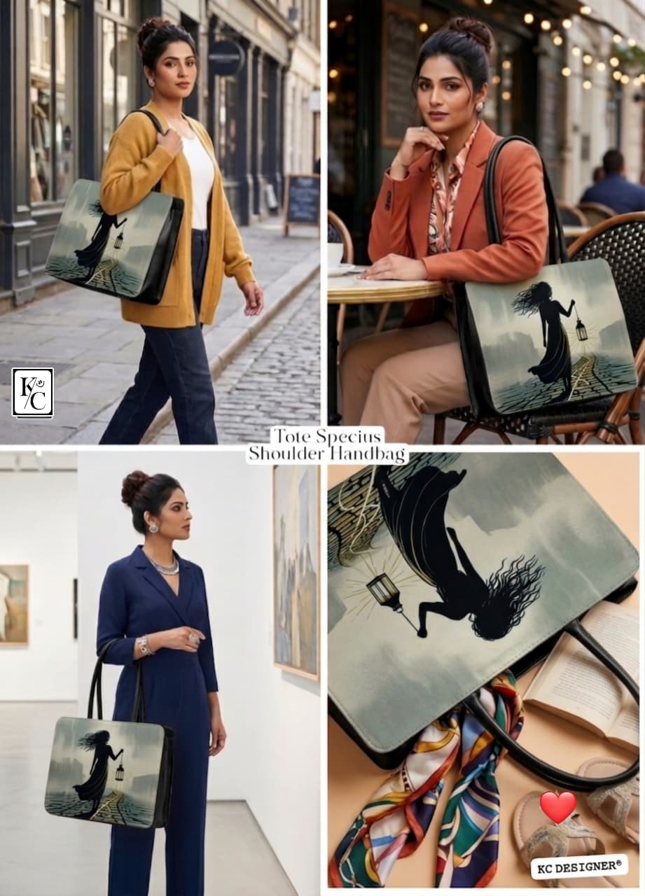 Women Imported Tote Handbag Spacious Compartment Office Shoulder Bag India