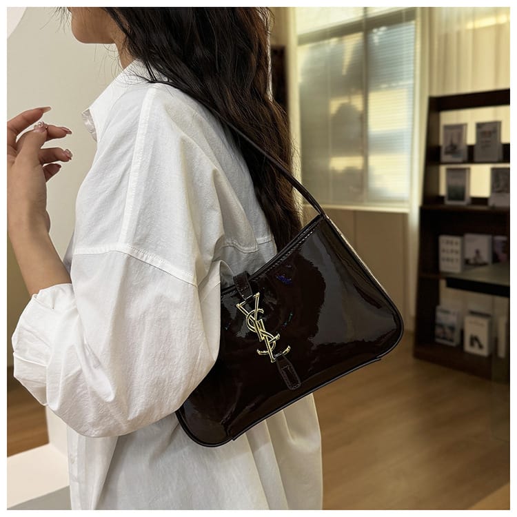Women Luxury Baguette Sling Bag Side View Premium Quality Crossbody Shoulder Bag India