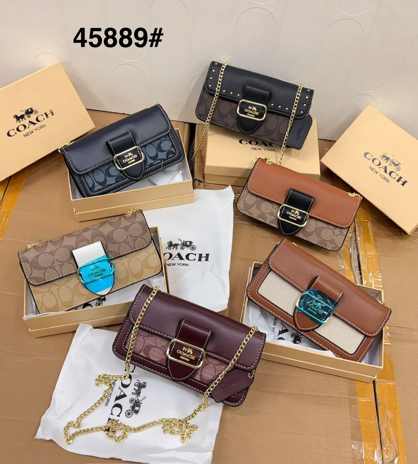 Coach Tabby Shoulder Bag Hardware Detail Luxury Branded Women India