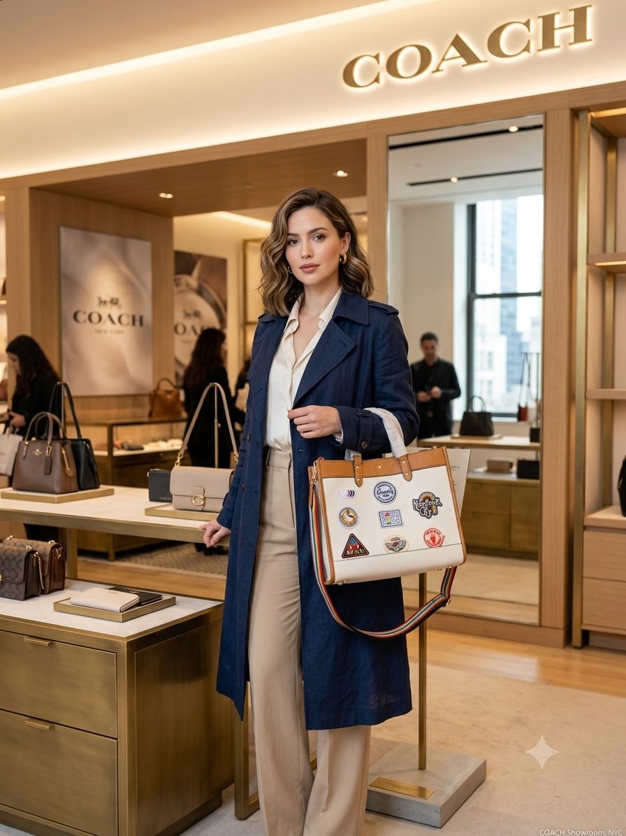 Coach Signature Tote Bag original box packaging - PR Collection