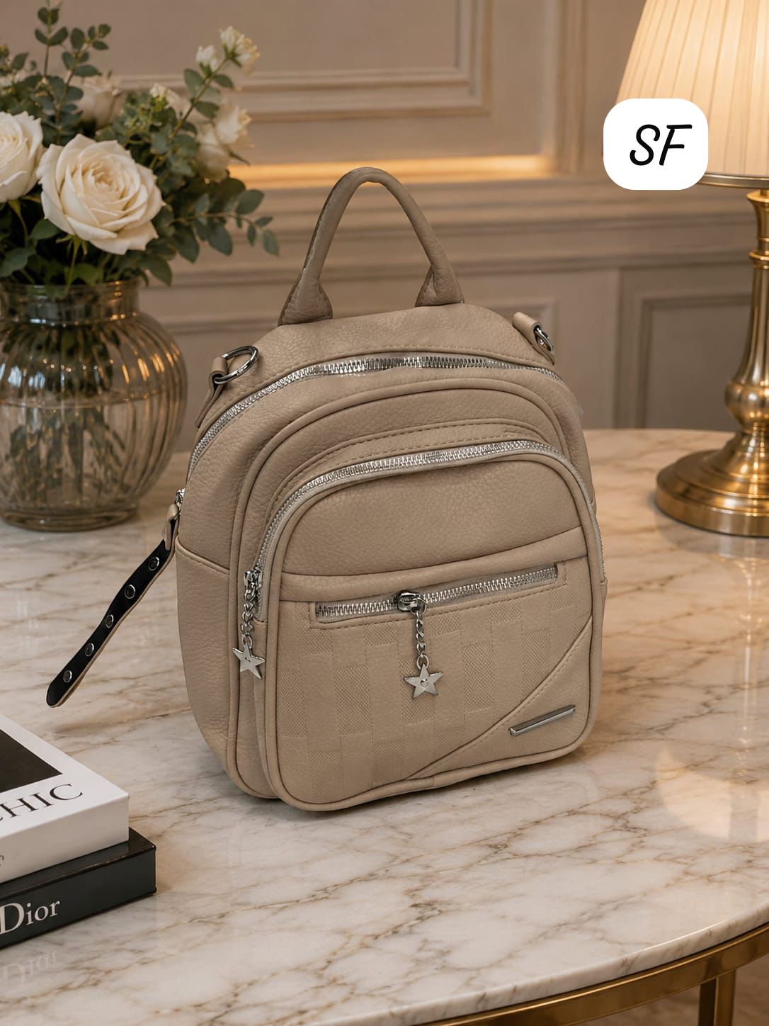 Imported Multi Pocket Backpack