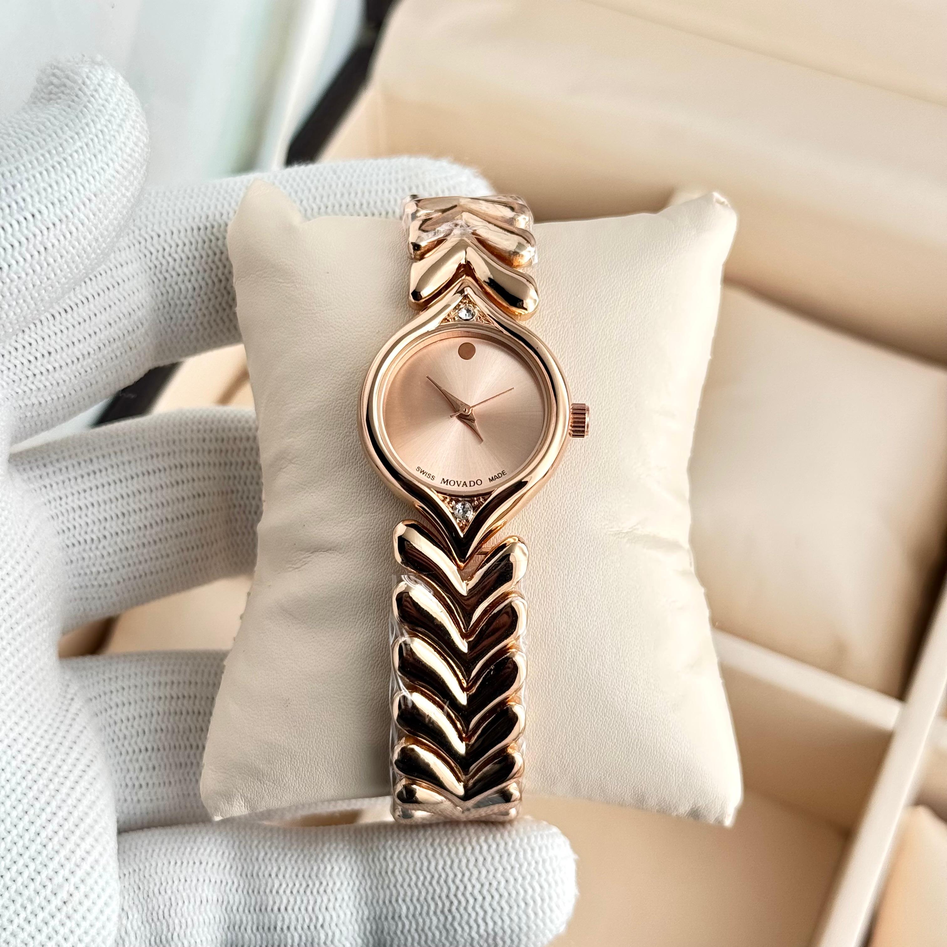 Movado Women Watch D1 Swiss Made Quartz Luxury Branded India