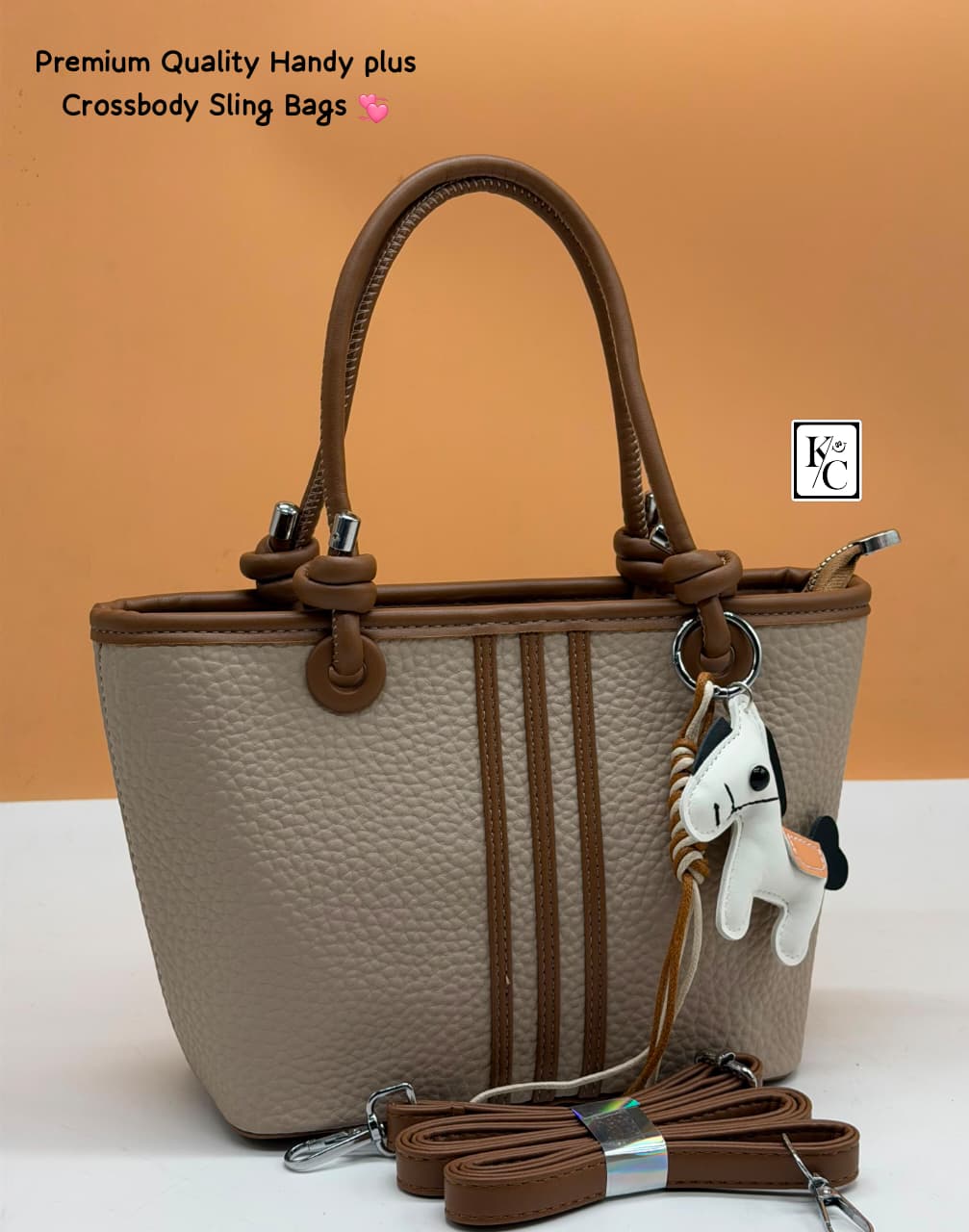 Korean Niche Design Bucket Bag Hours Charm Bag - PR Collection