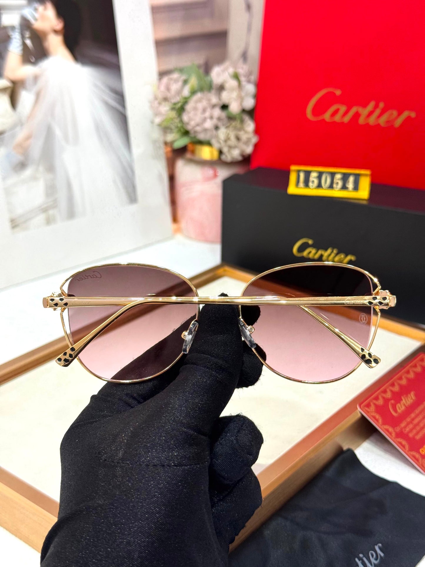 Cartier Ladies UV Protected Sunglasses - PR Collection