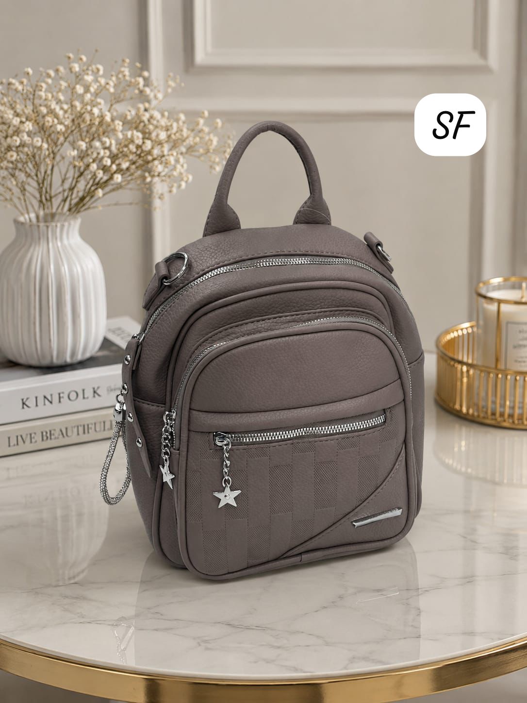 Imported Multi Pocket Backpack