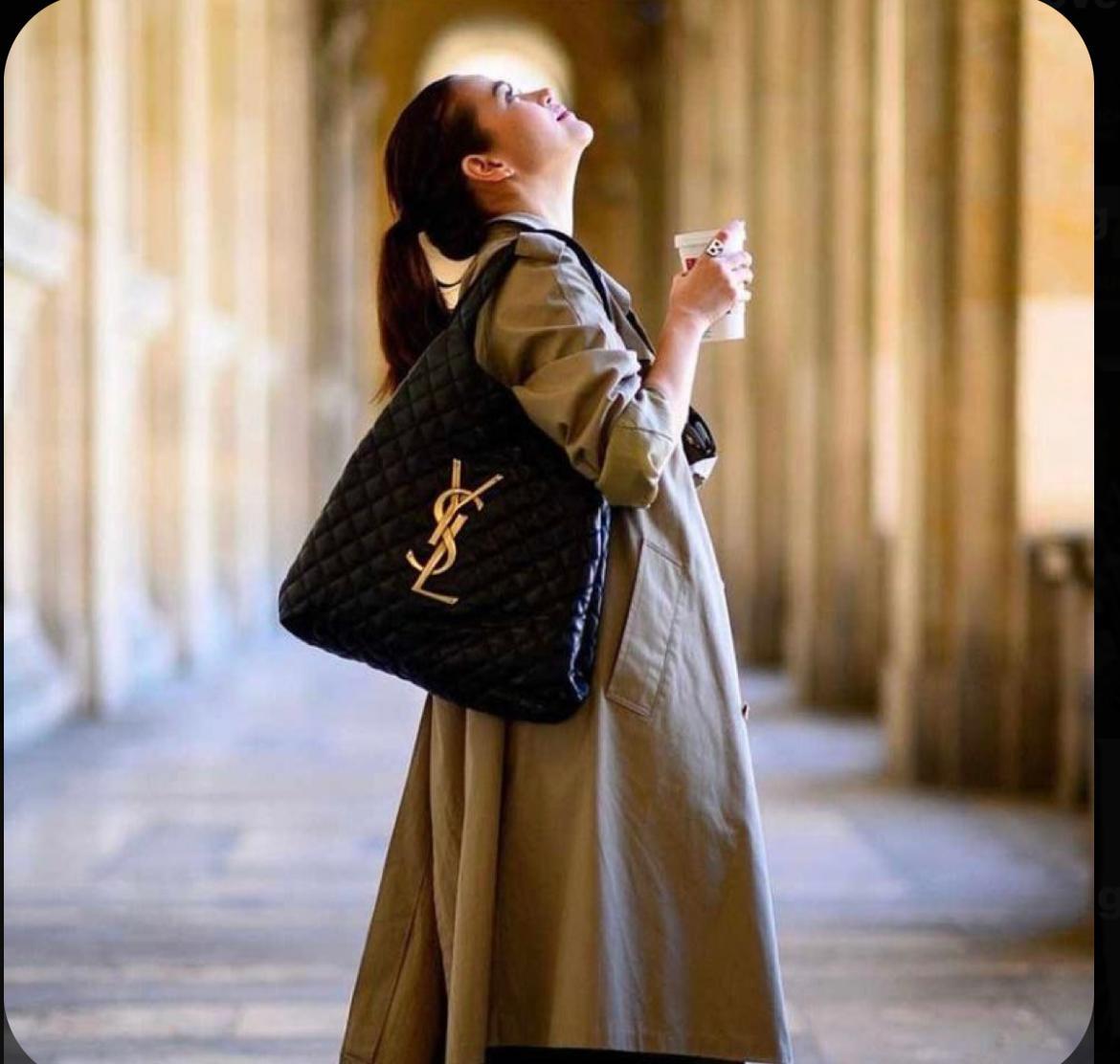 YSL Icare Maxi Tote Bag Premium Quality Dust Cover Women India