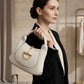 Gucci Hobo Bag White Gold Hardware Designer Women Handbag