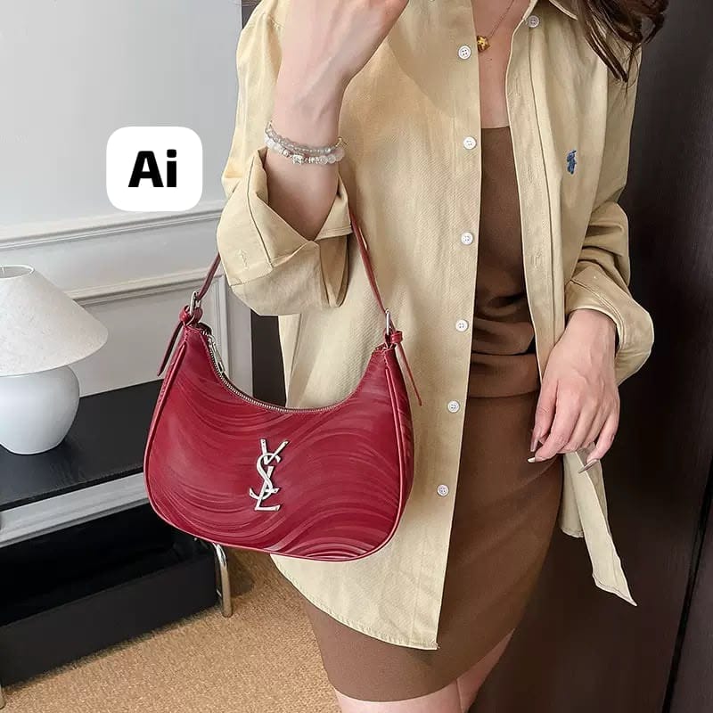 Women Imported Premium Classy Handbag Sling Bag Red 9x6.5 Inch High End Quality Daily Use India