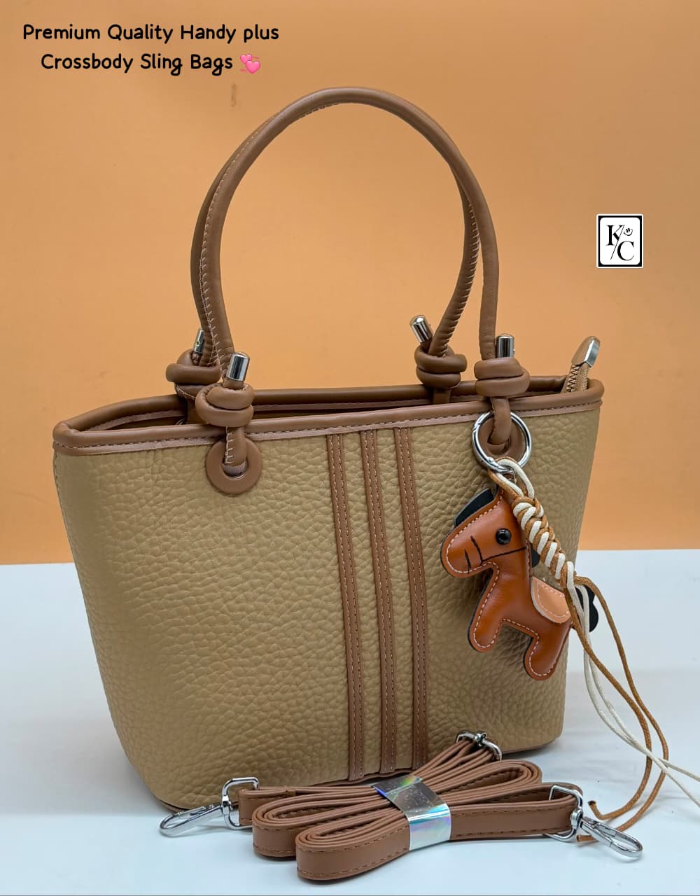 Korean Niche Design Bucket Bag Hours Charm Bag - PR Collection