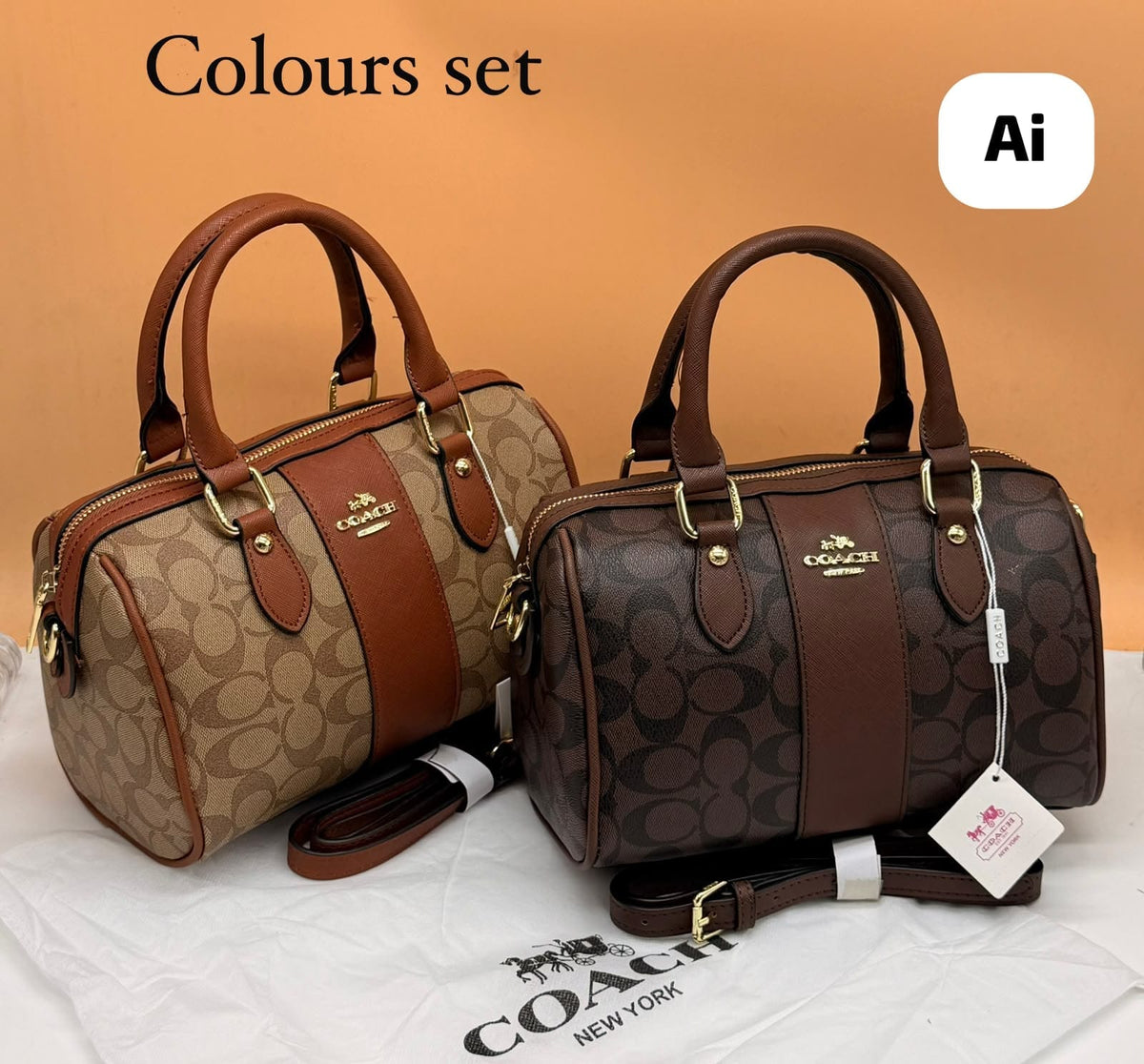 Women Premium Imported Leather Sling Bag 12A Quality Logo Tag Dust Cover Crossbody Shoulder Bag India