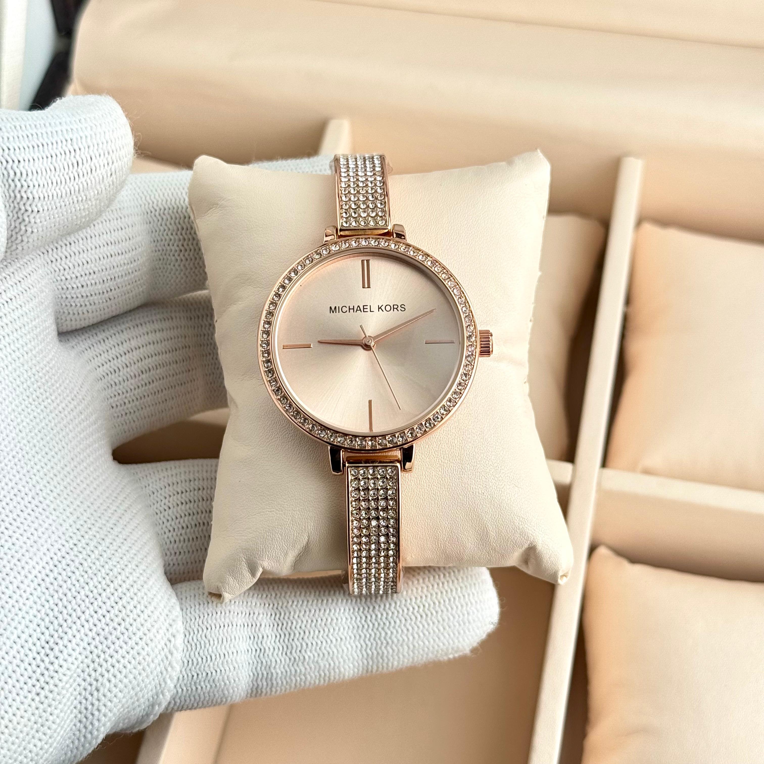 Jaryn Diamond Bezel Ladies Watch