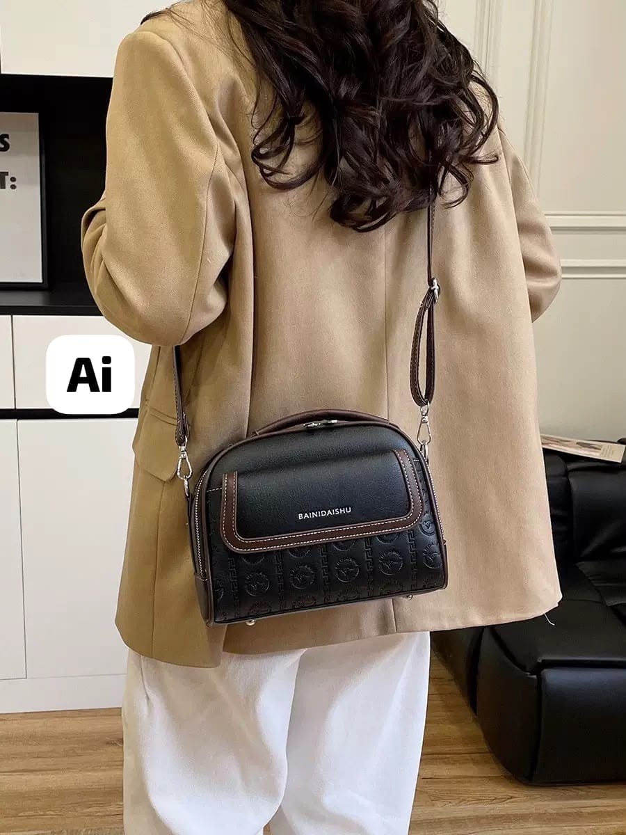 Women Imported Premium Handbag Nude Color 8x7 Inch Classy Sling Shoulder Bag Daily Use India