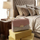Michael Kors MK Satchel Bag Pink Color Gold Hardware - PR Collection