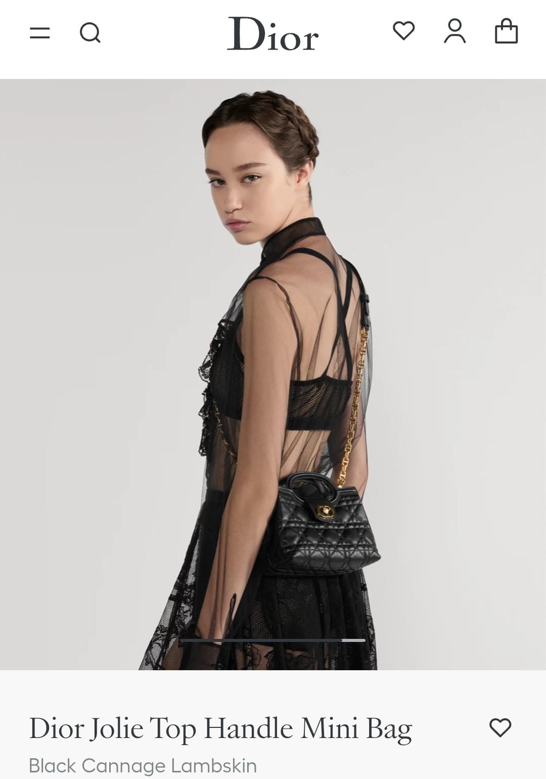 Jolie Top Handle Mini Bag