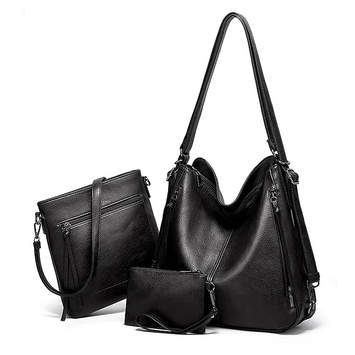 HUGGI Crossbody Handbag for Girls with Improved Zipper