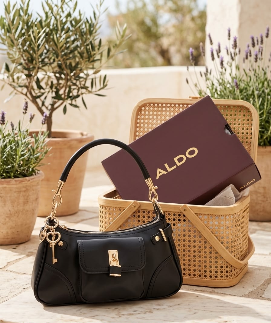 Women Leather Handbag Black With Magnetic Box Charms Hanging Premium Luxury India