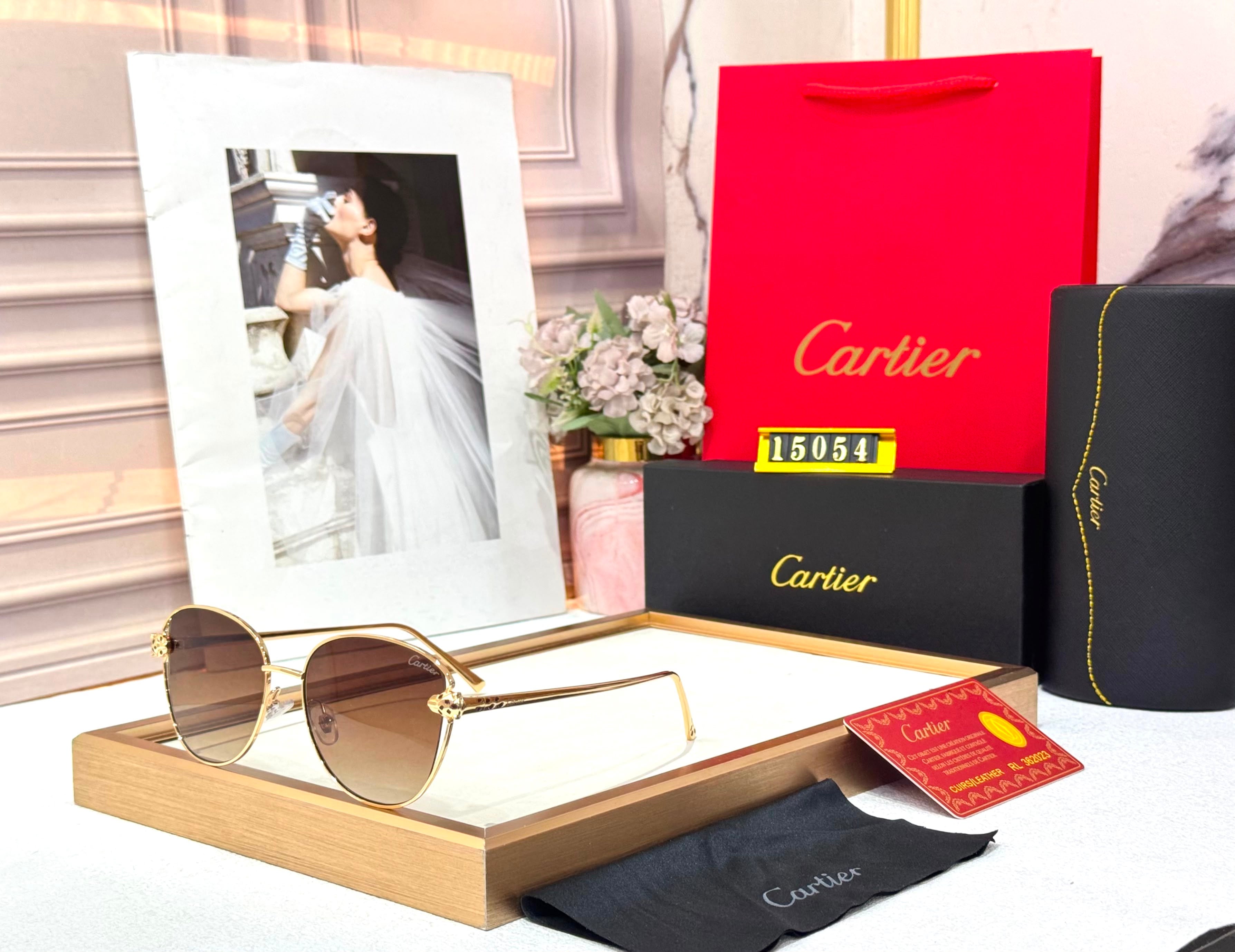 Cartier Ladies UV Protected Sunglasses - PR Collection