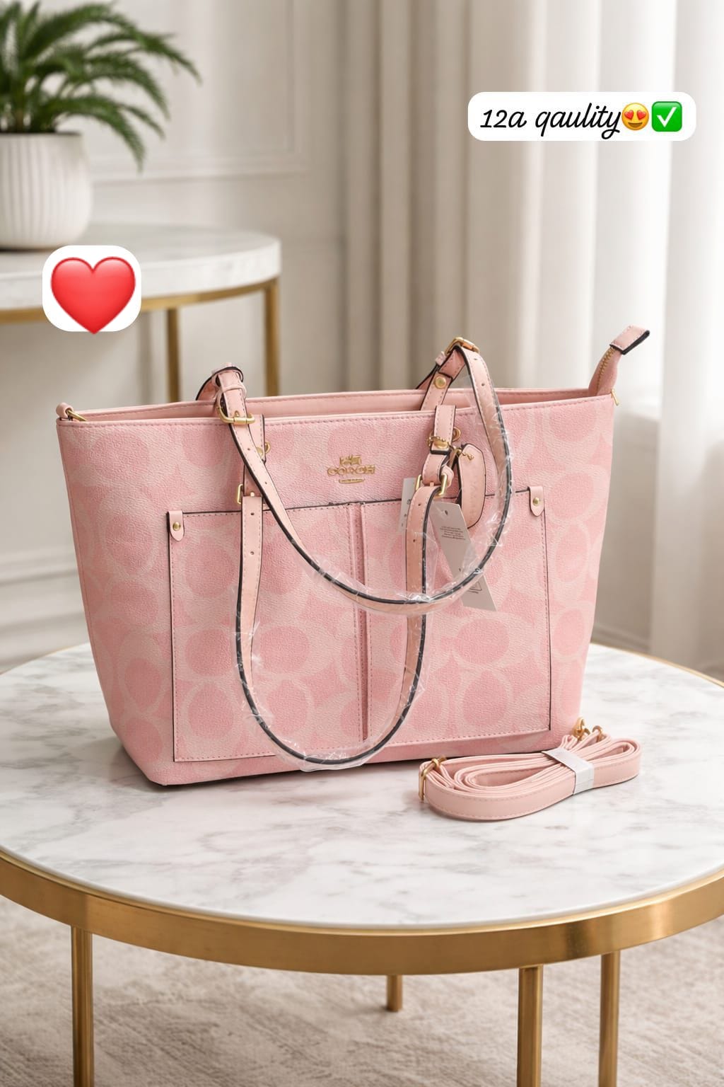 Large Tote Bag with Sling