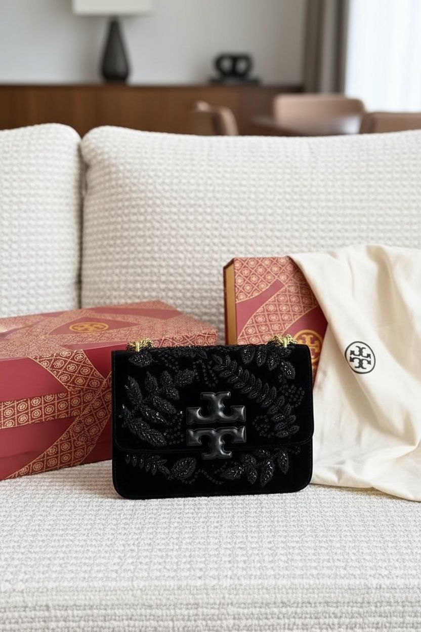 Tory Burch Eleanor Bag Next To Original Full Branding Premium India