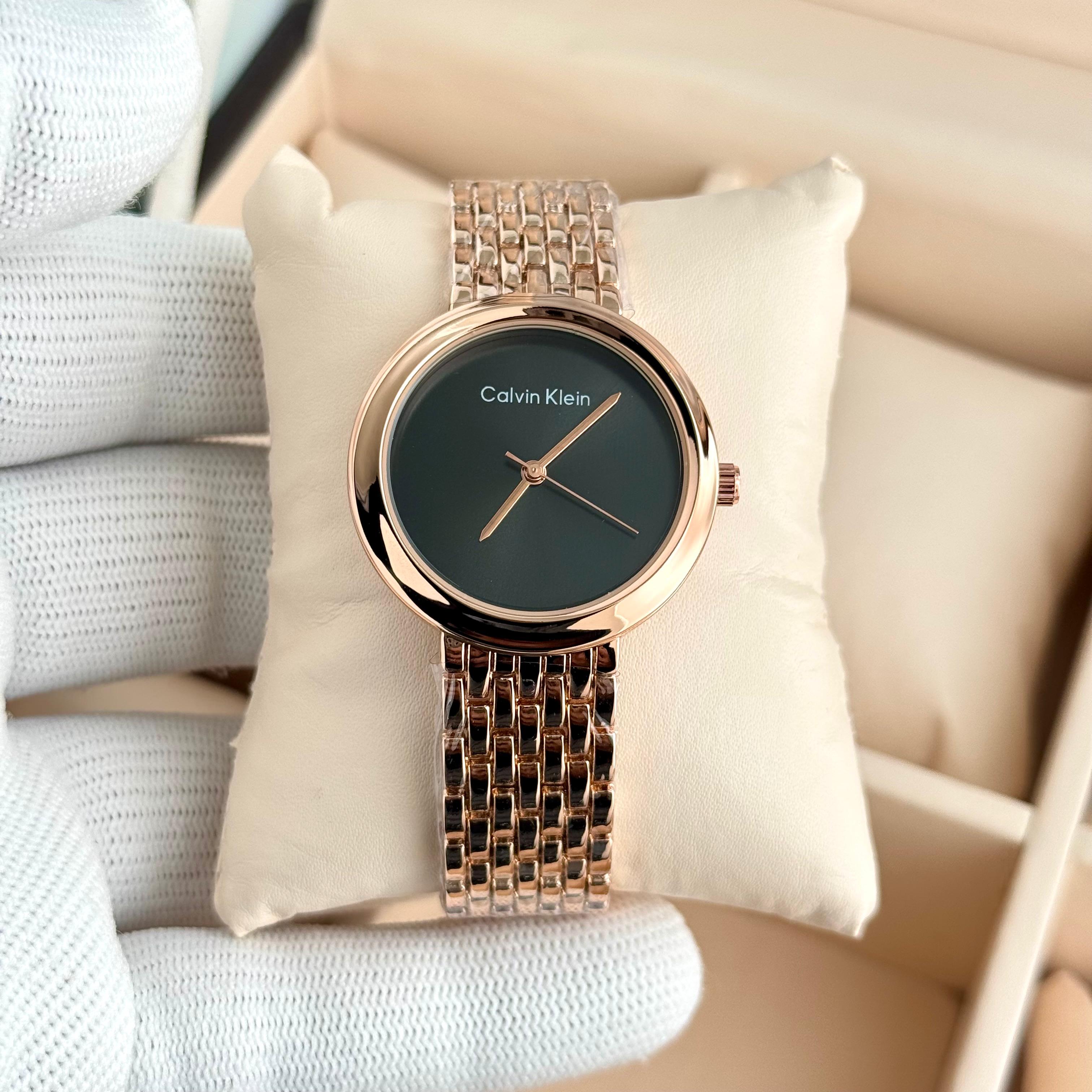 Calvin Klein CK premium twisted bezel ladies watch D17 7A quality women timepiece India