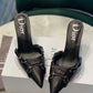 Dior Premium Quality Imported Heels Turkey Collection Brand Box Black Cherry White - PR Collection