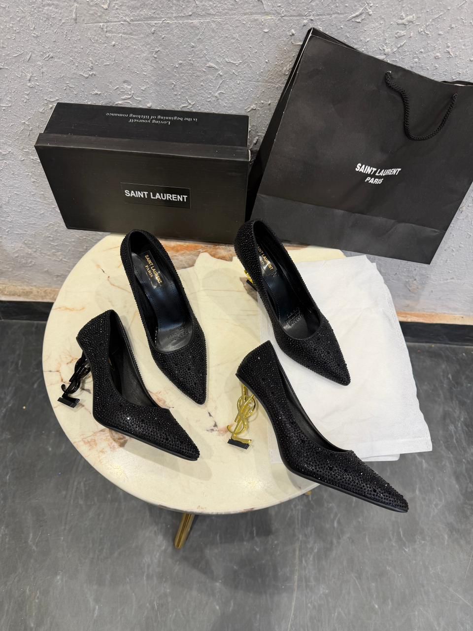 Glitters Studs Heels