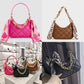 Charles Keith Mini Alcott Scarf Handle Quilted Bag - PR Collection