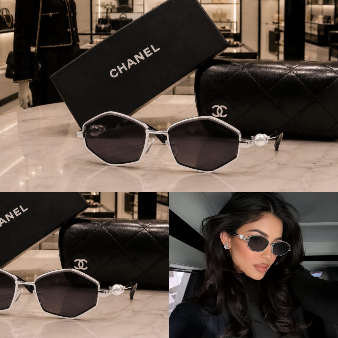 Unisex premium sunglasses gray shade with standard case, lightweight frame