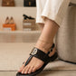 Tory Burch Premium Quality Sandals Women Fashion Sandals Black Tan - PR Collection