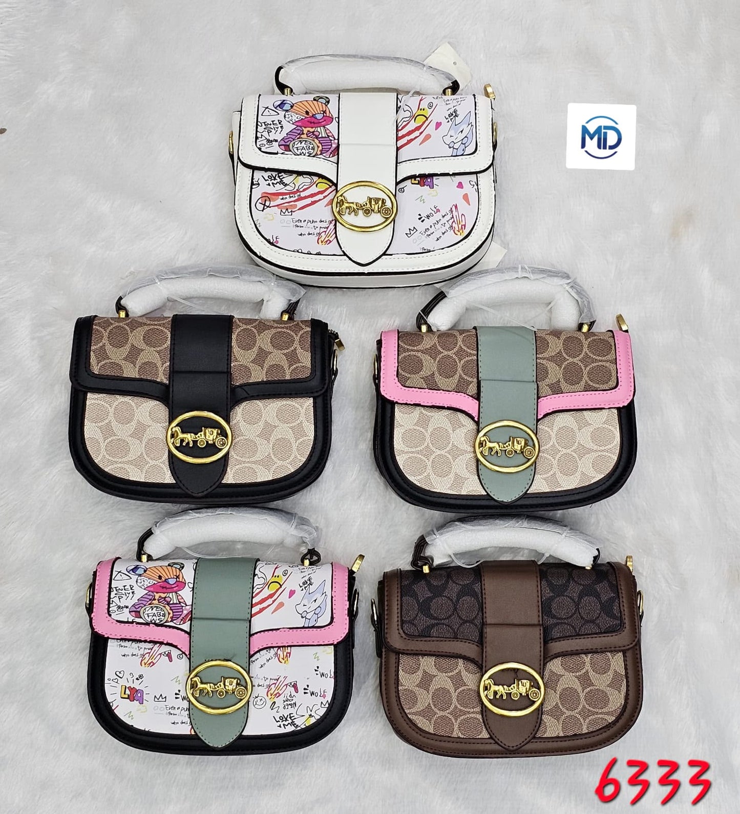 Standard Quality Top Handle Bag Women Shoulder Sling Bag - PR Collection