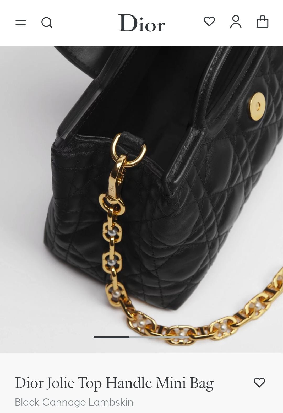 Jolie Top Handle Mini Bag