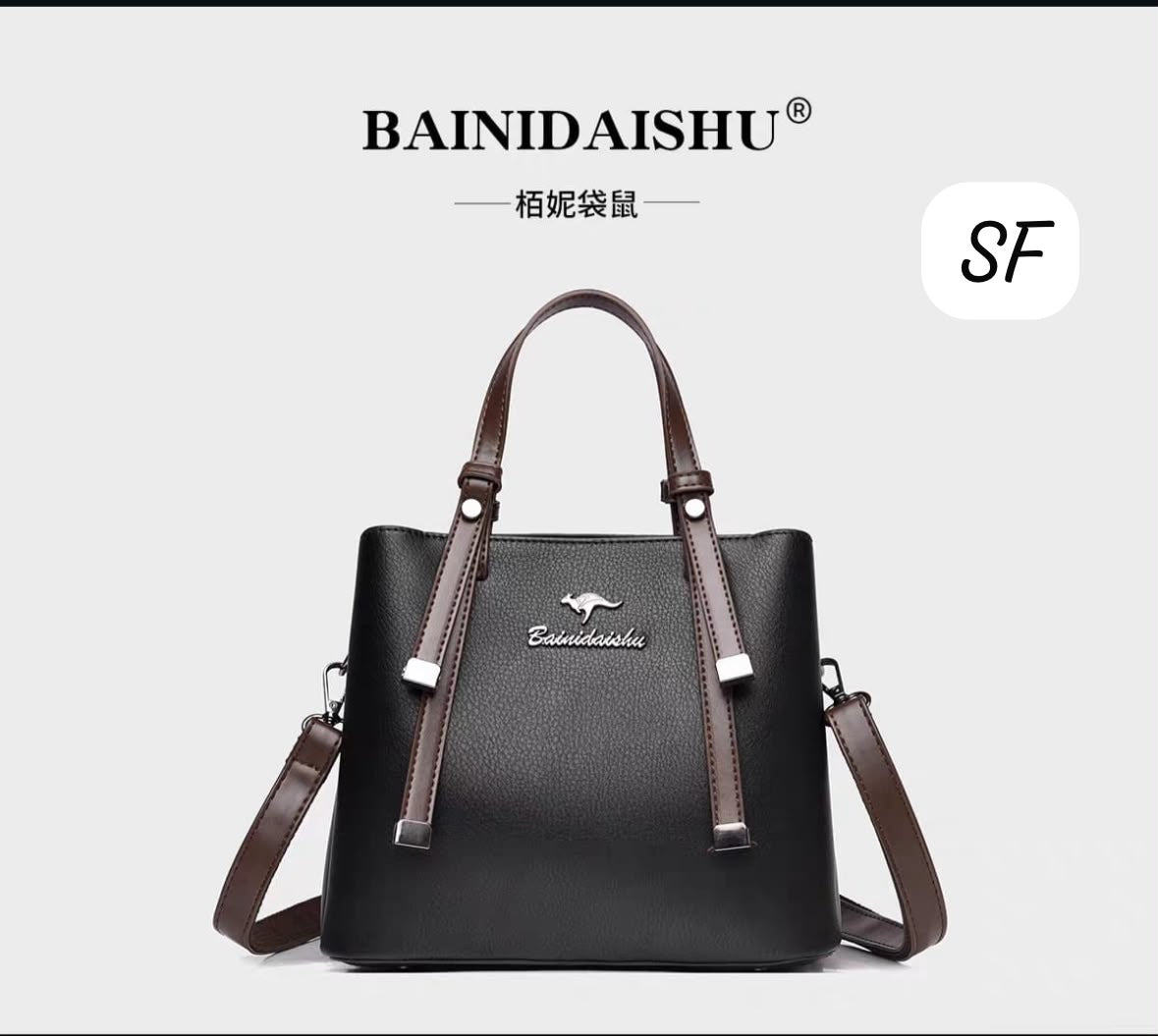 Double Strap Designer Handbag
