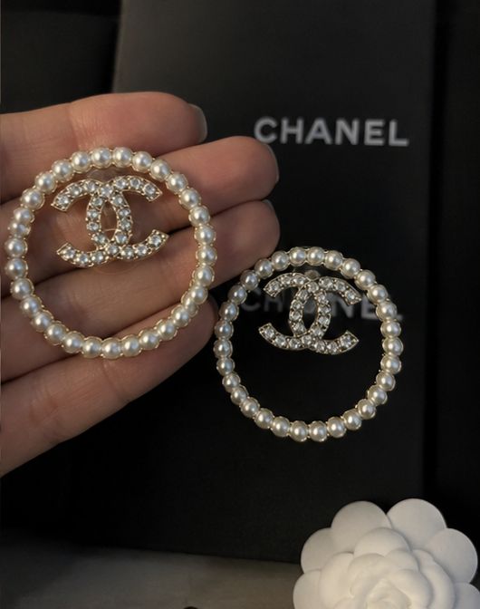 Premium Pearl Hoop Earrings Crystal Inspired Elegant Jewellery - PR Collection