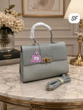 Imported Ultra High Quality Classy Handbag Gray Premium Women India