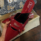 Dior Premium Quality Imported Heels Turkey Collection Brand Box Black Cherry White - PR Collection