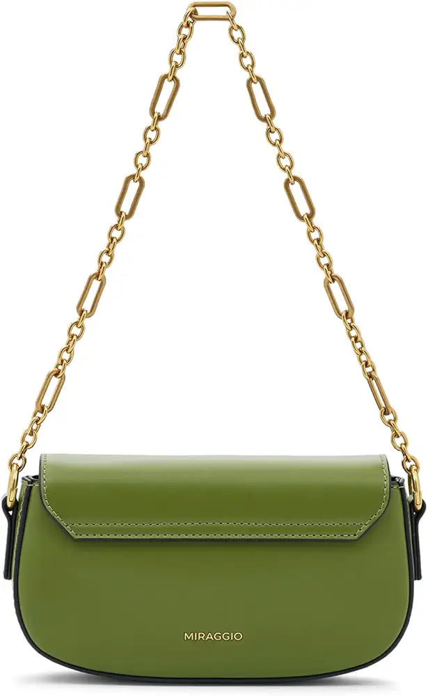 Miraggio Moira Women Shoulder Bag Statement Chain Strap - PR Collection