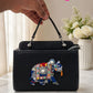 Elephant Print Sling Bag with Long Belt - PR Collection