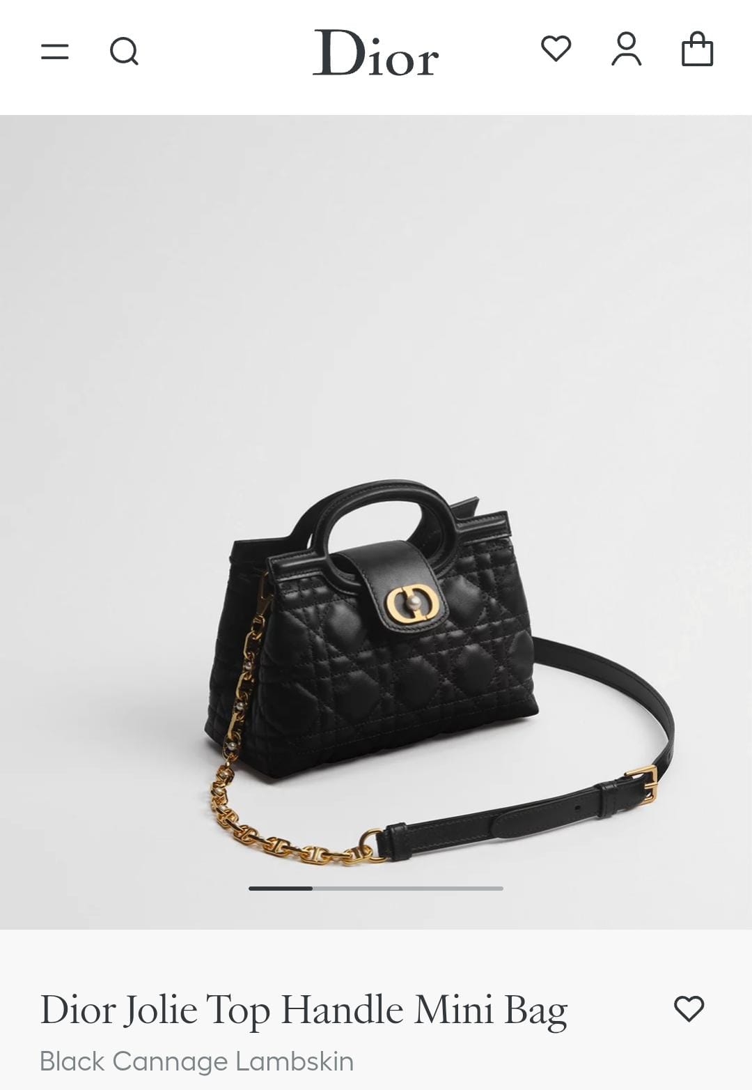 Jolie Top Handle Mini Bag