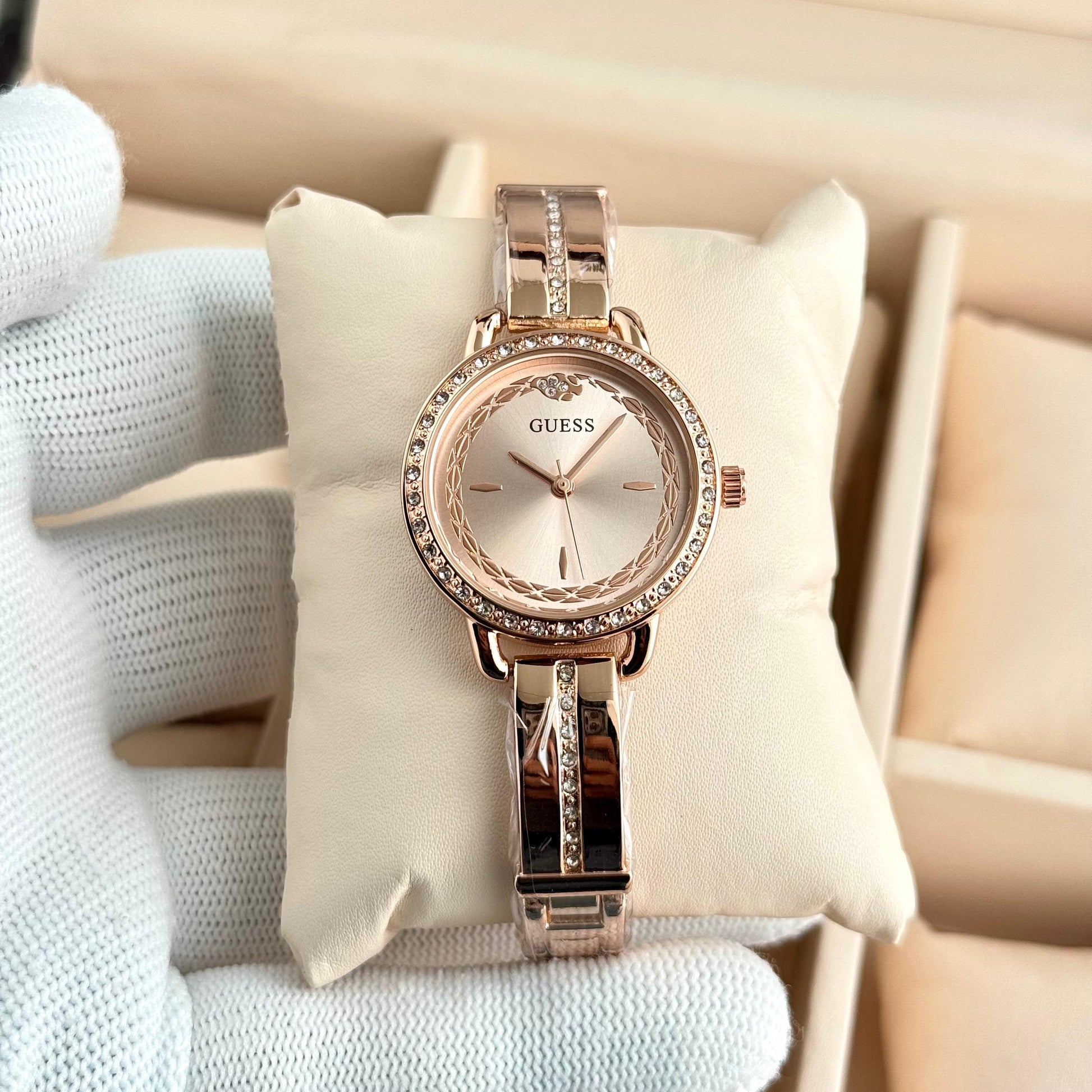 Guess Bellini Model Ladies Watch D1 diamond bezel swiss made - PR Collection
