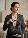 Gucci Horsebit Hobo Shoulder Bag Black Luxury Branded Women India