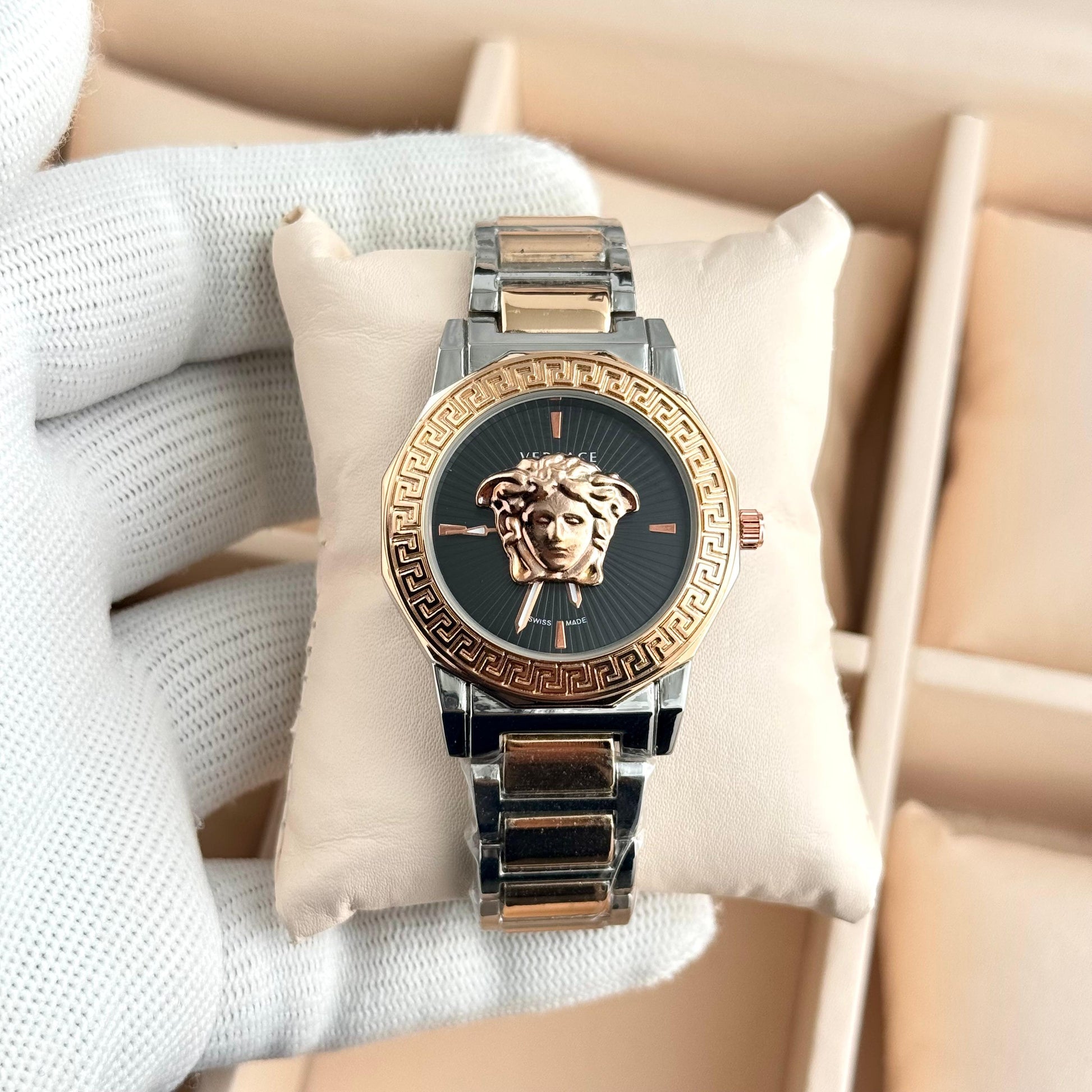 Versace Palazzo Empire Ladies Watch D6 signature dial logo - PR Collection