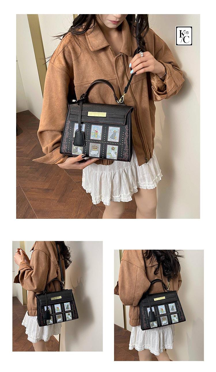 Women Large Capacity Kelly Bag Shoulder Strap Crossbody Sling Fashion Bag