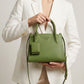 Women Premium Saffiano Handbag With Box Carry Bag Dust Cover Card Tags Mini Pouch Long Strap India
