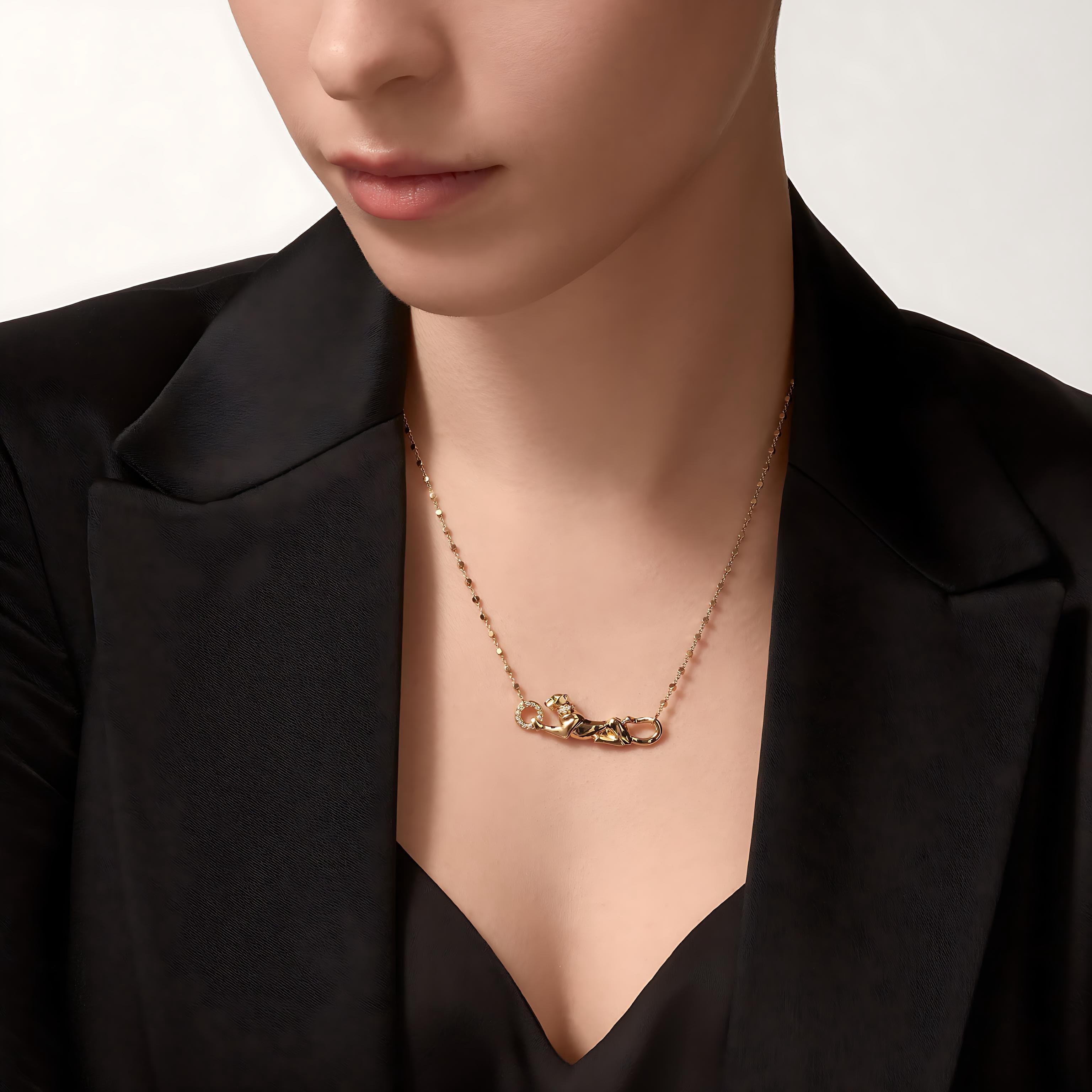 Cartier Panthere De Cartier Pendant Same As Original Premium India