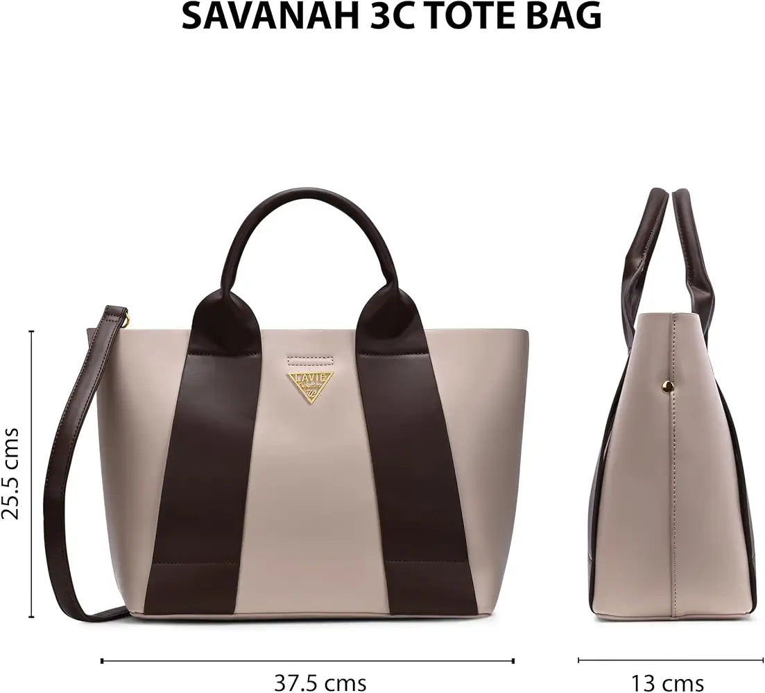 Lavie Signature Savannah Structured Tote Handbag Women - PR Collection