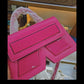 Karl Lagerfeld Iconic Pink Handbag with Original Box and Dustbag