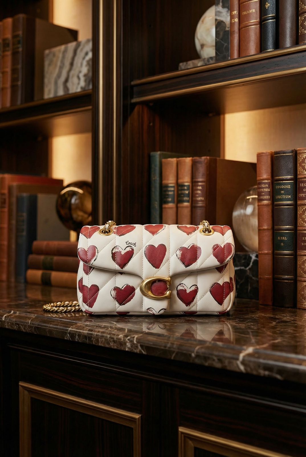 Quilted Tabby Shoulder Bag