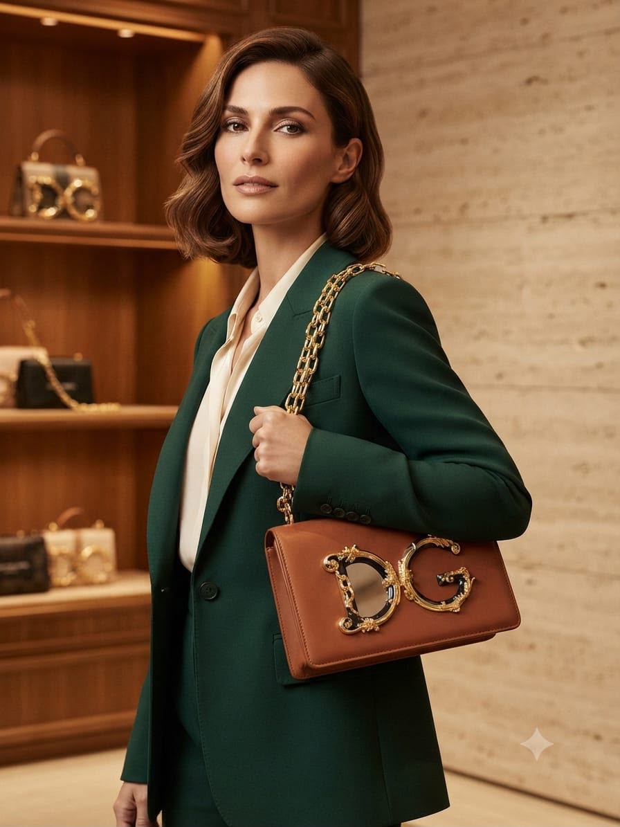 Women Premium Crossbody Sling Bag DG Style With Box Bill Luxury Shoulder Bag India
