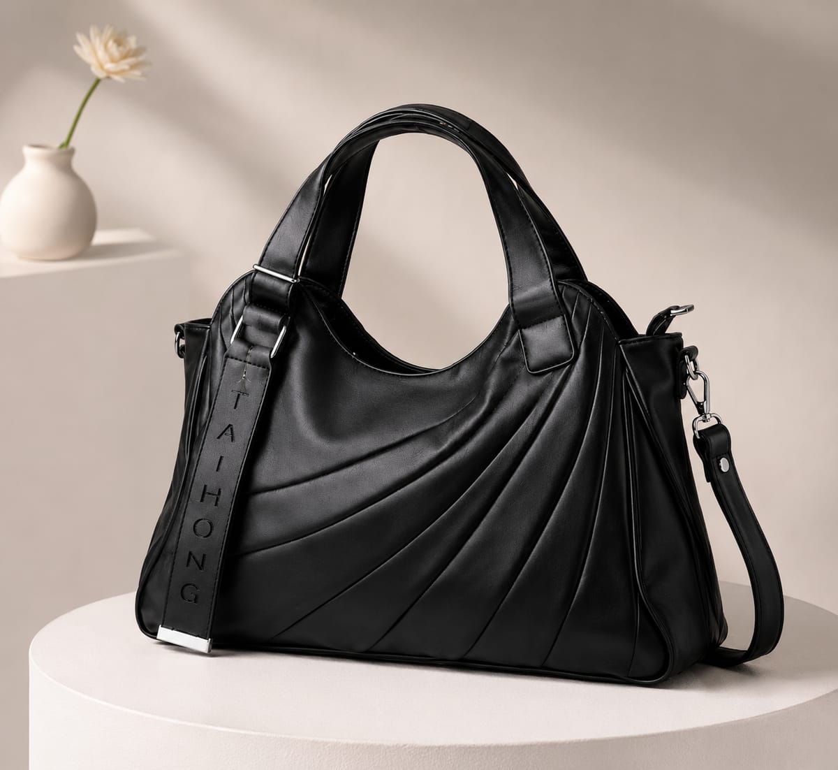 Women Imported Large Handbag Shoulder Bag C1 Premium Classy 16x10 Inch India